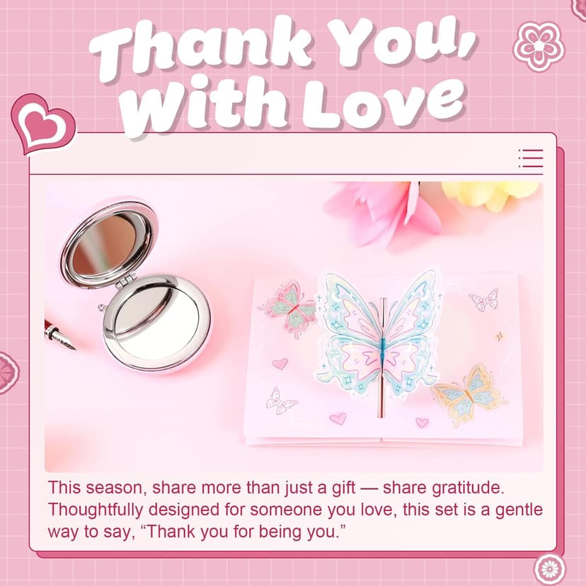 Birthday Gifts for Women - Cherry Blossom Spa Gift Box with Tumbler, Self Care Package for Mom Wife Sister Friend Grandma, Thank You Relaxation Basket for Mother’s Day Valentine’s Day Christmas (Pink)