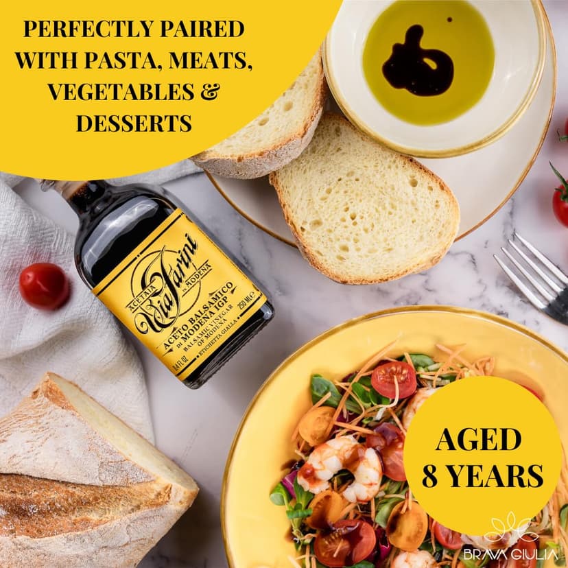 Brava Giulia Italian Gift Box – Premium EVOO, Aged Balsamic, Organic Pasta & Tomato Sauce | Gourmet Food Set from Italy | Holiday & Hostess Gift