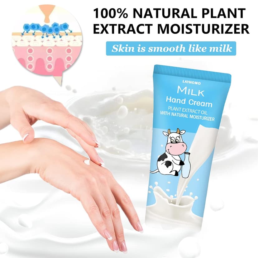 38 Pack Hand Cream Gifts Set,Mothers Day Gifts,Thank You Gifts,Nurses Week Gifts,Bridesmaid Gifts,Gifts for Women,Natural Plant Fragrance Hand Lotion Travel Size Mini Hand Cream for Dry Cracked Hands