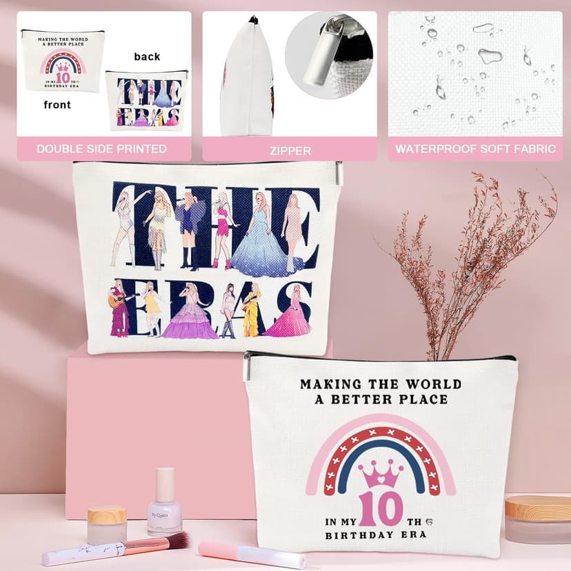 Gifts for 10 Year Old Girl, 10 Year Old Girl Birthday Gifts, 10th Birthday Gift for Girls Ideas for Daughter, Sister, Niece, Granddaughter, Popular Double Digits Birthday Gift for Teen Girls