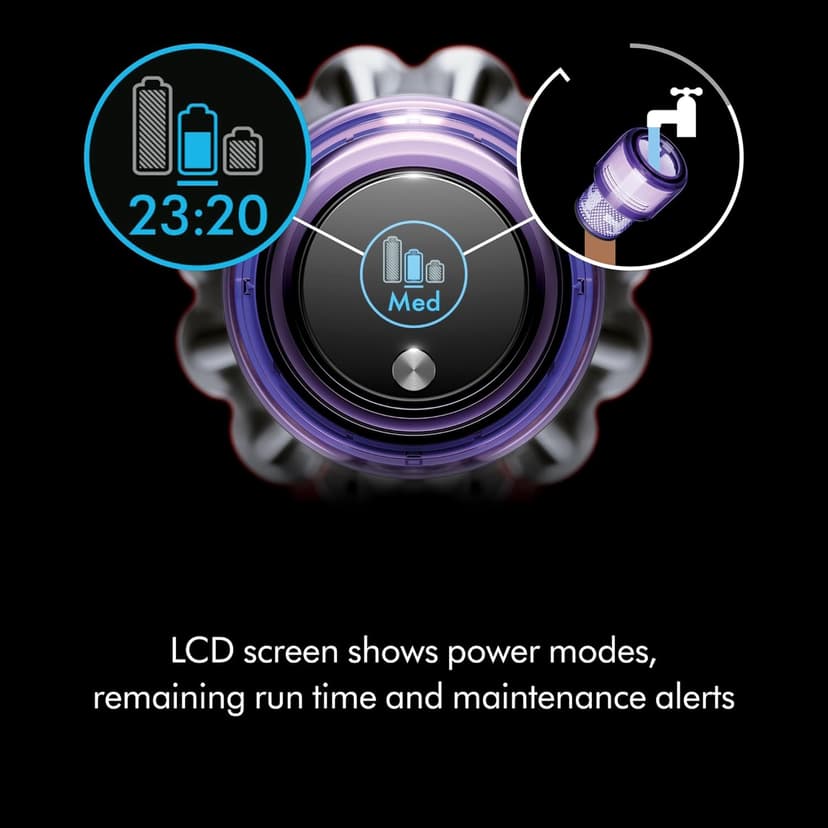 Dyson V11 Cordless Stick Vacuum, Large, Nickel/Blue