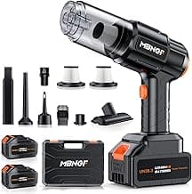 Car Vacuum Portable Cordless,35000PA High Power Suction & Blower, Handheld Vacuum Cleaner for Car, Home, Desktop, Keyboard(Fog Black)