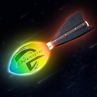 2025 Latest Light Up Football-Glow in The Dark Ball-Rechargeable-Vibration color change-Outdoor Sports Birthday&Summer Gifts for Boys 6-8 8-12 13+ Year Old-gift for teen boys age 8 9 10 11 12 13 14 15