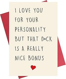 Alzombi Special Anniversary Card, Funny Dirty Birthday Valentine's Card for Husband Boyfriend Him Fiance Men