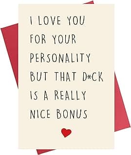 Alzombi Special Anniversary Card, Funny Dirty Birthday Valentine's Card for Husband Boyfriend Him Fiance Men