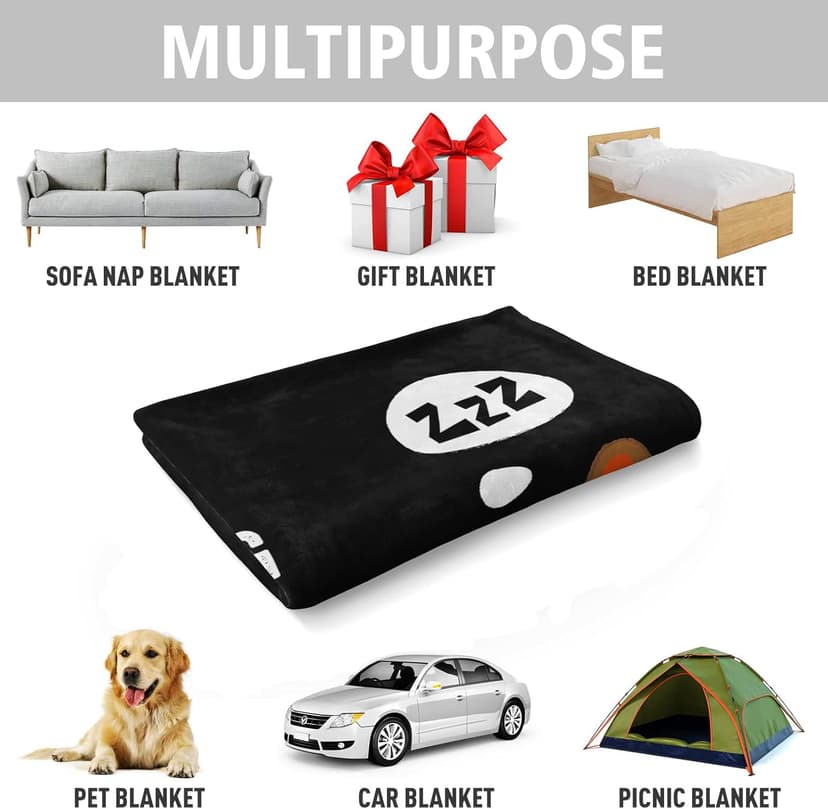 Niyewsor Blanket Gifts for Dad, Funny Dad's Snoring Corner Blanket, Dad Birthday Gift from Daughter Son, Present for Father/Daddy/Stepdad on Fathers Day, Christmas, 60"x50"