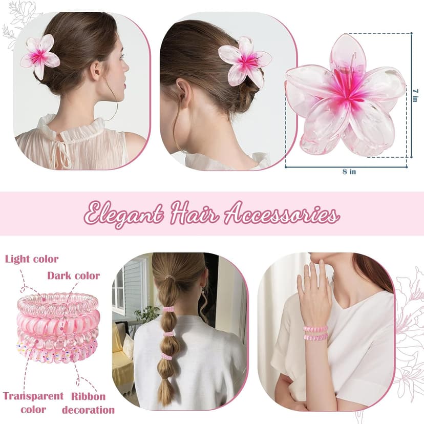 Birthday Gifts for Women, Teen Girls, Her, Unique Happy Birthday Gift Baskets for Best Friend Sister Daughter, Women Christmas Gifts Box for Girl Wife Girlfriends,14pcs Rose Gift Set(Pink)