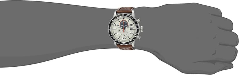 Citizen Men's Eco-Drive Weekender Brycen Chronograph Watch Stainless Steel Case