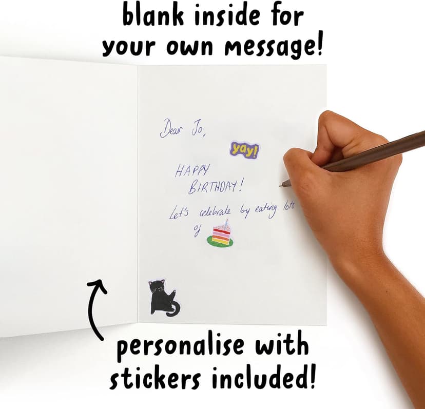 CENTRAL 23 Boyfriend Birthday Card - Girlfriend Anniversary Card - Ducks In Love - Wedding Anniversary Card For Husband Wife - Valentines Cards For Her - I Miss You Card - Comes With Fun Stickers