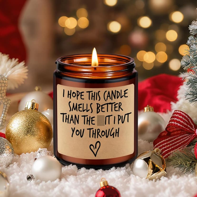 Fairy's Gift Candle I'm Sorry I Love You Gifts for Her Him Mom, Gifts for Wife, Grandma Girlfriend Wife Birthday Presents Ideas, Christmas Funny Presents for Women Men Dad Husband Boyfriend Parents
