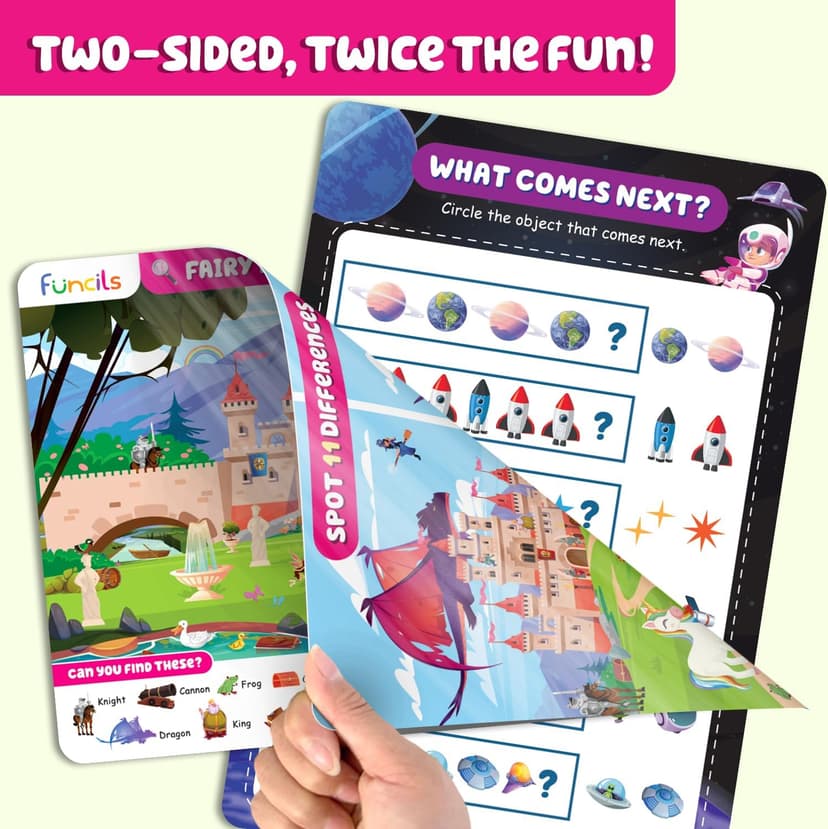 Search and Find for Kids & Toddlers - Preschool Learning Activity Book, Art and Craft Supplies, Seek Find Games, Birthday Gifts for Girls & Boys, Educational Toys for Ages 3, 4, 5, 6 Year Old