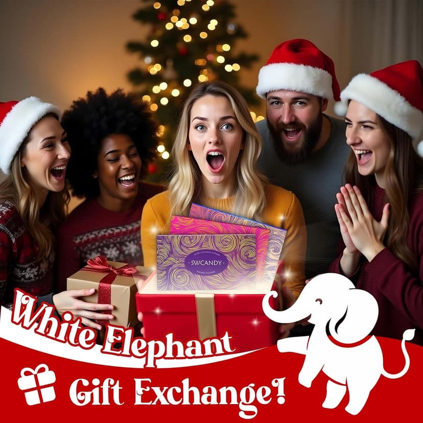 Shower Steamers Aromatherapy Birthday Gifts for Women - SWCANDY 8 Pcs Stocking Stuffers White Elephant Gifts for Adults Mom Men Teen Self Care with Natural Essential Oils Relaxation Home SPA Christmas