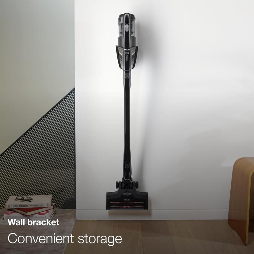 Miele Triflex HX2 Cat & Dog Cordless Stick Vacuum Cleaner, 60 min runtime, Obsidian Black / Rose Gold