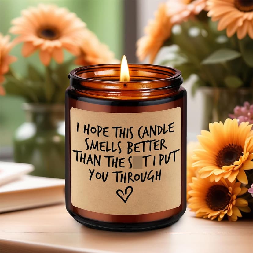Fairy's Gift Candle I'm Sorry I Love You Gifts for Her Him Mom, Gifts for Wife, Grandma Girlfriend Wife Birthday Presents Ideas, Christmas Funny Presents for Women Men Dad Husband Boyfriend Parents