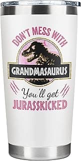 Grandma Gifts - Birthday Gifts for Grandma - Mothers Day, Christmas Gift Ideas for Grandmother from Grandchildren, Granddaughter, Grandson, Grandkids - 20 Oz Stainless Steel Tumbler