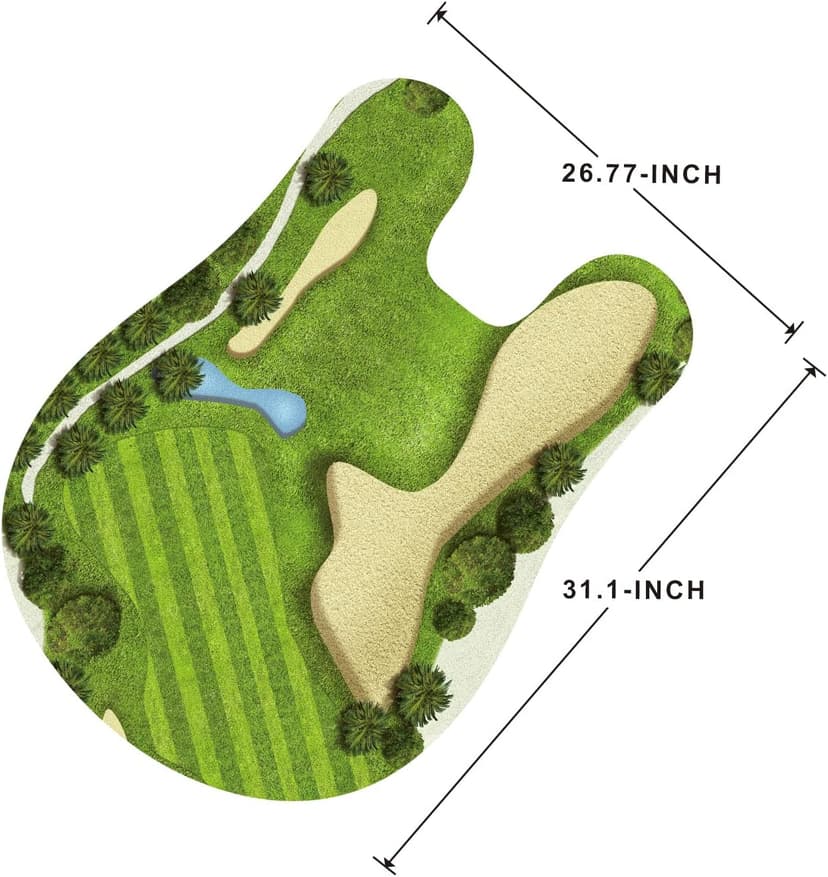 Toilet Golf Game-Practice Mini Golf in Any Restroom/Bathroom - Great Toilet Time - Dad Gifts, Funny Gifts for Dad, Funny White Elephant Gifts, Gag Gifts for Husband, Boyfriend, Men.