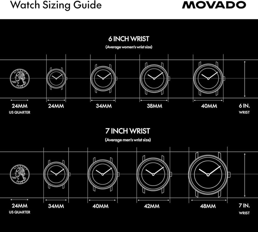 Movado Face Collection - Swiss Quartz Watch with 2H Movement, Leather Strap - Water Resistant 3ATM - Luxury Fashion Timepiece - Gift for Him and Her - 39mm