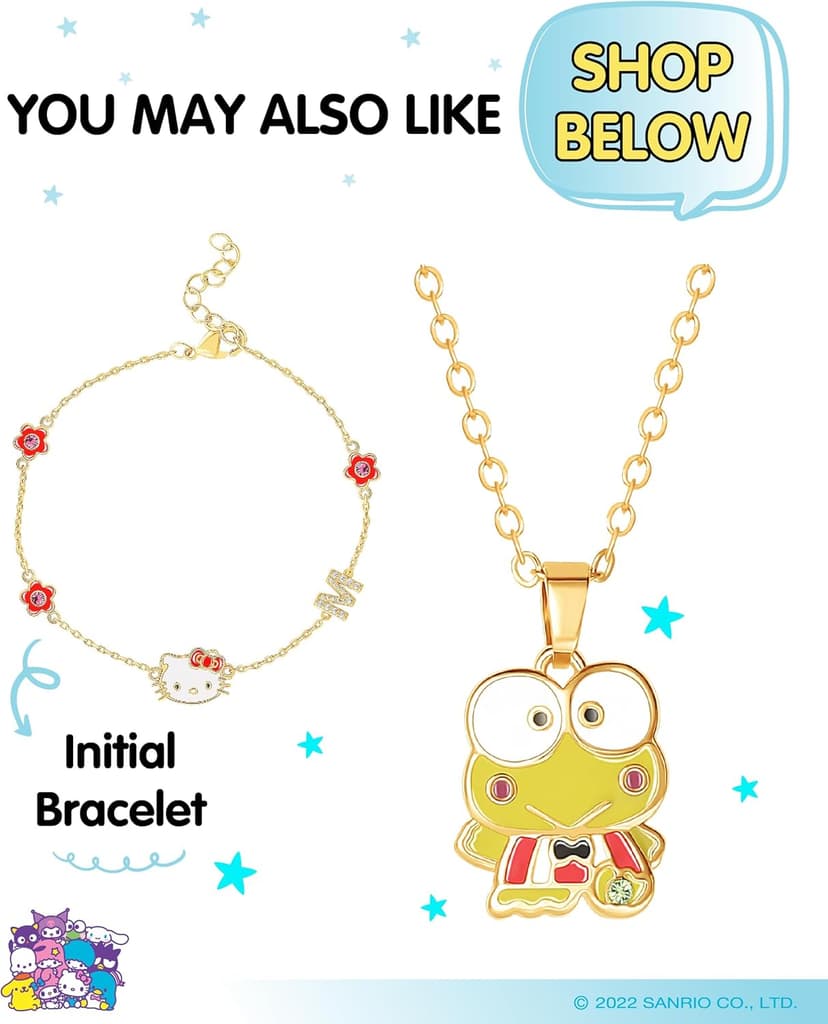 Sanrio Hello Kitty Stud Earrings Pack of 12 Pairs - Official License Hello Kitty and Friends Earrings