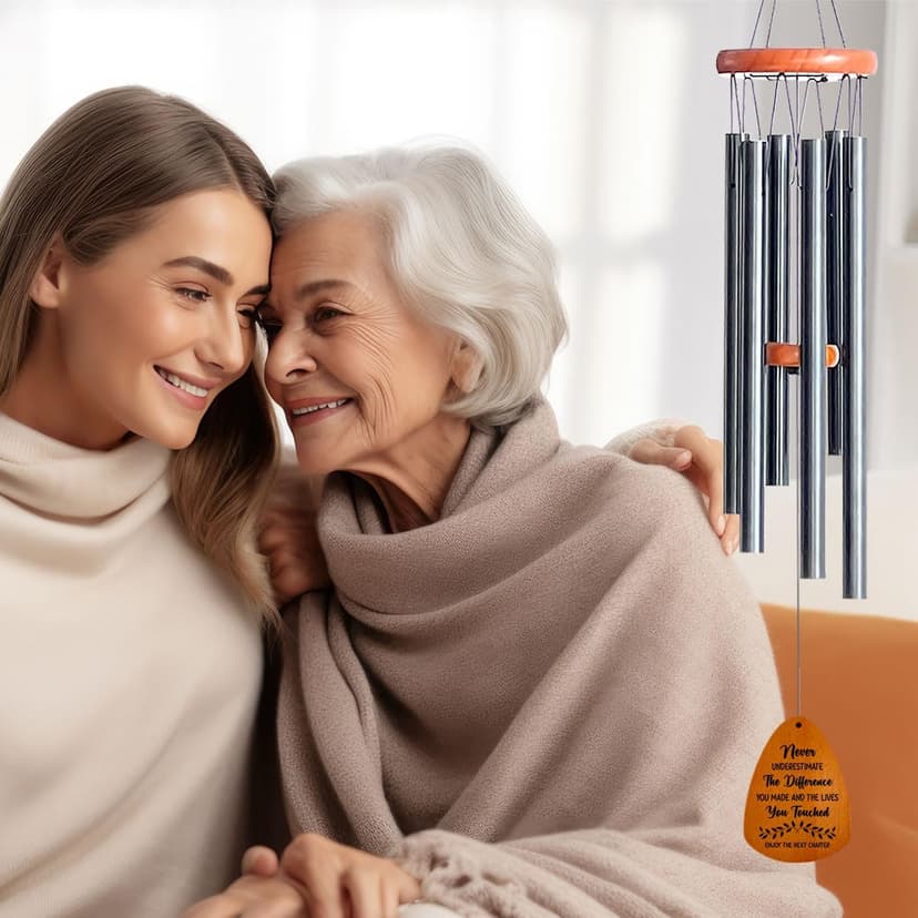 Farewell Gifts for Coworkers Moving Away Gifts for Friends Retirement Gifts for Women Men Goodbye Gifts for Coworkers Going Away Gifts for Coworkers Women Next Chapter Wind Chimes