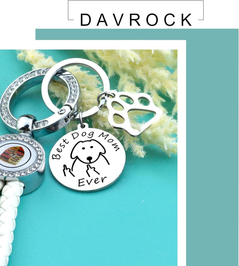 Dog Mom Gifts for Women Cat Mom Gifts for Women New Puppy Fur Baby Owners Cat Lover Mama Engraved