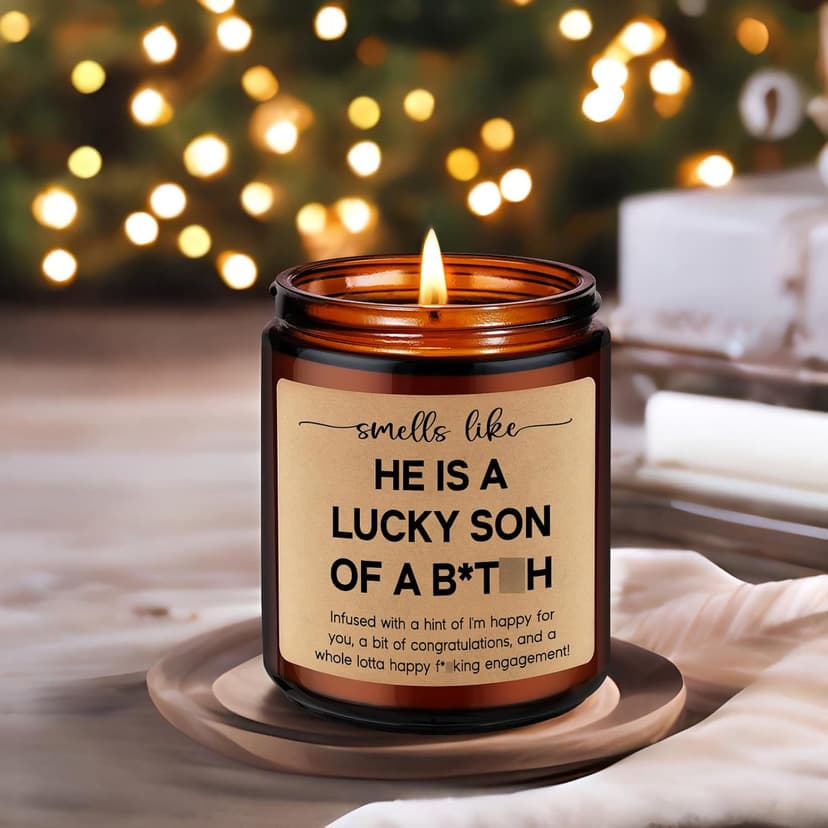 Fairy's Gift Funny Engagement Candle, Engagement Gifts, Newly Engaged Gifts Ideas, Presents for Bride, Bride to Be - Bridal Shower, Funny Wedding Presents for Engaged Friend, Sister, Daughter, Fiance