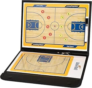 Basketball Coaching Board Coaches Clipboard Tactical Magnetic Board Kit with Dry Erase, Marker Pen and Zipper Bag (Basketball Board) (Basketball Coaching Board) (Basketball Coaching Board)