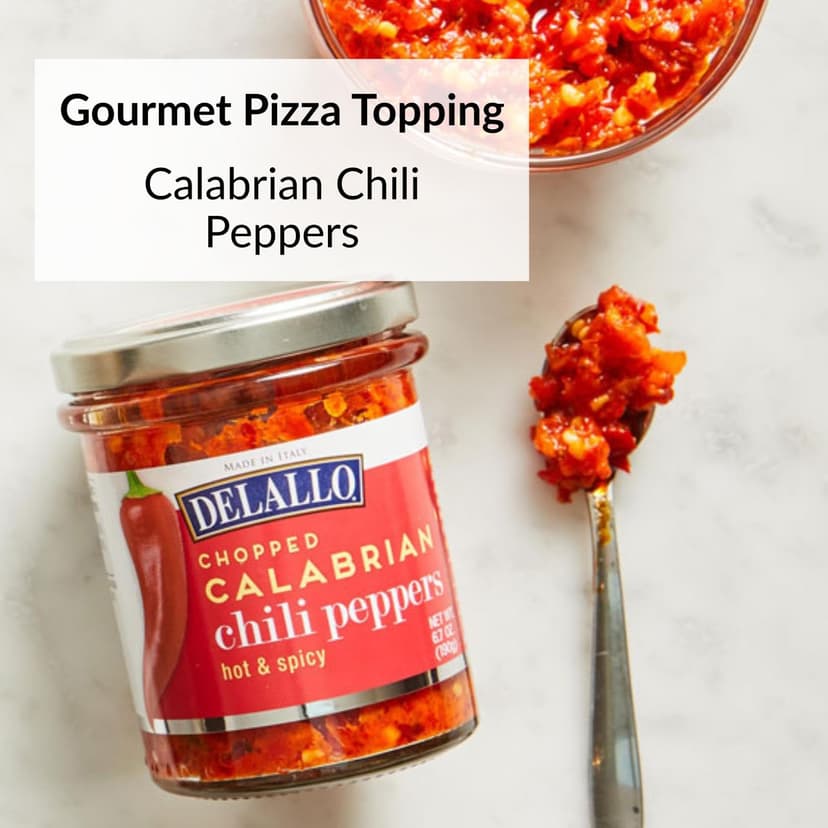 DeLallo Gourmet Pizza Kit Gift Basket, Includes Full-Sized Dough Kit, Tomato Sauce, Pepperoni Stick, and Premium Toppings, Italian Gift Basket for Pizza Lovers