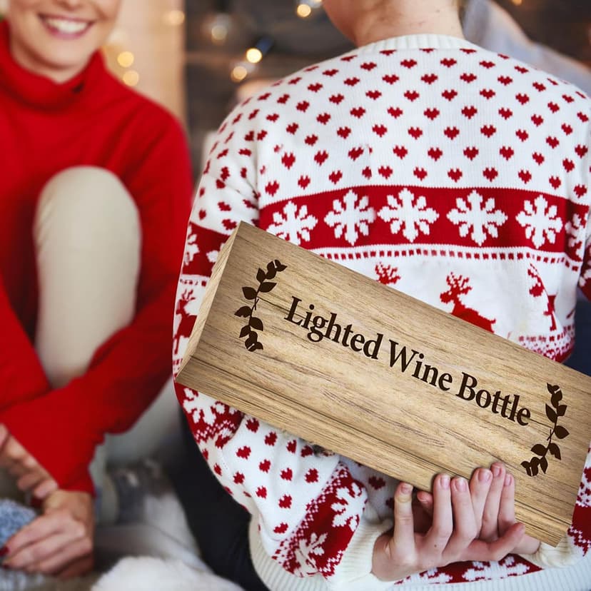 Christmas Gifts for Women - Best Friends Gifts 2025 - Wine Bottle Lights with Cork - Light Up Lamp Decor for Home Decorations - Birthday Friendship Unique Gift for Womens Men Sister Girls Boys Adults