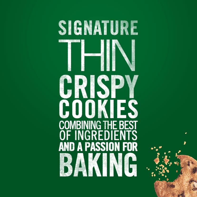 Tate's Bake Shop Cookies Gift Box, Chocolate Chip, Oatmeal Raisin, Salted Caramel and Lemon Cookies, 14 oz