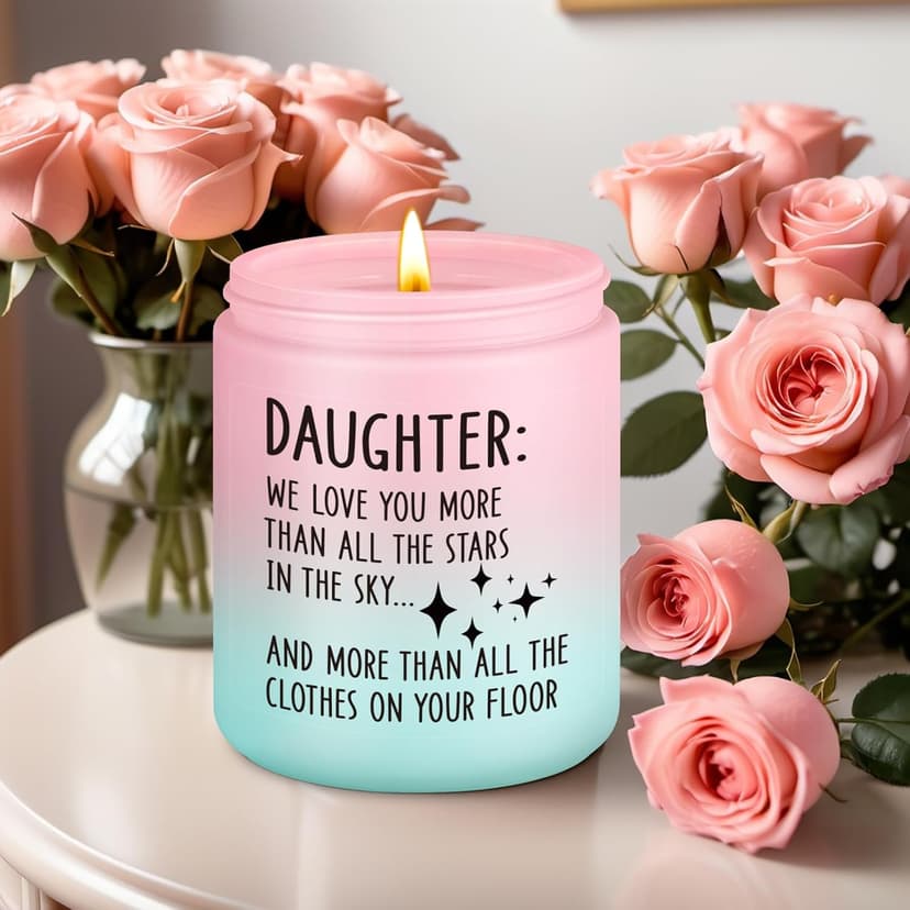 Miracu Candle, Teen Girls Gifts for Daughter, Teenage Girl Presents - Birthday Gifts for Teens 16-18 - Funny 2025 Christmas, Valentines Teenage, Unique Daughter Birthday Presents Ideas from Mom Dad