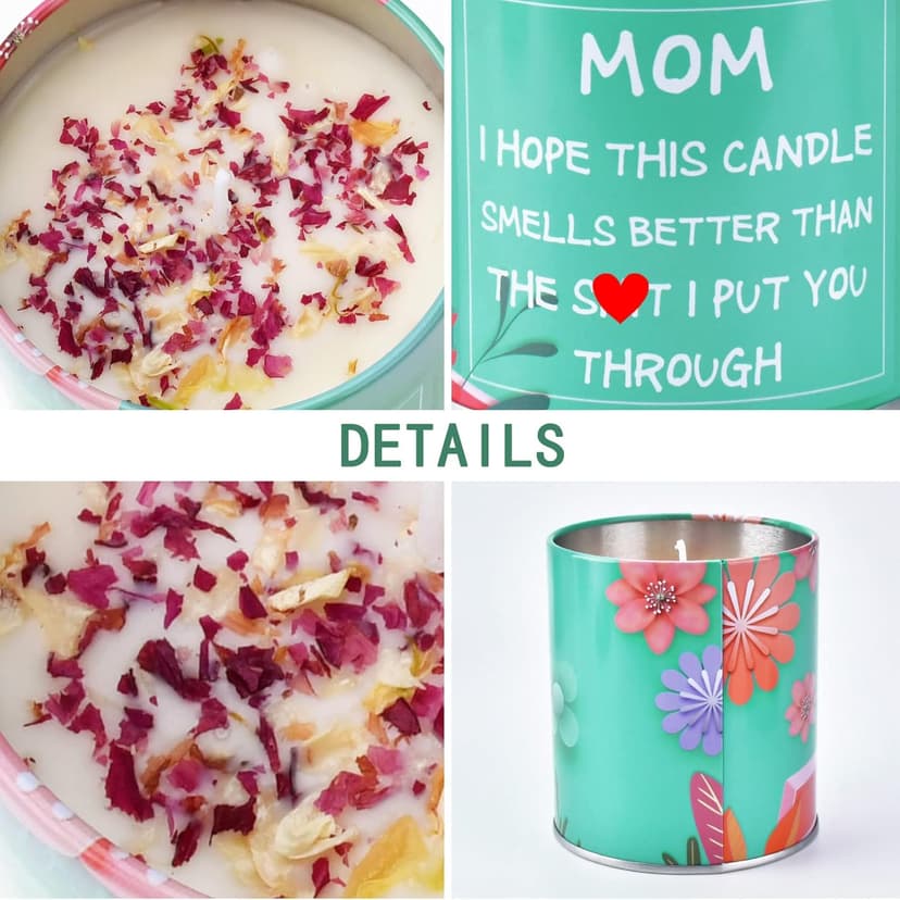 Mothers Day Gifts from Daughter,Son-Mom Scented Candles Funny Gifts Ideas for Mom,Mothers Day/Christmas Birthday Unique Gift for Mama,9oz