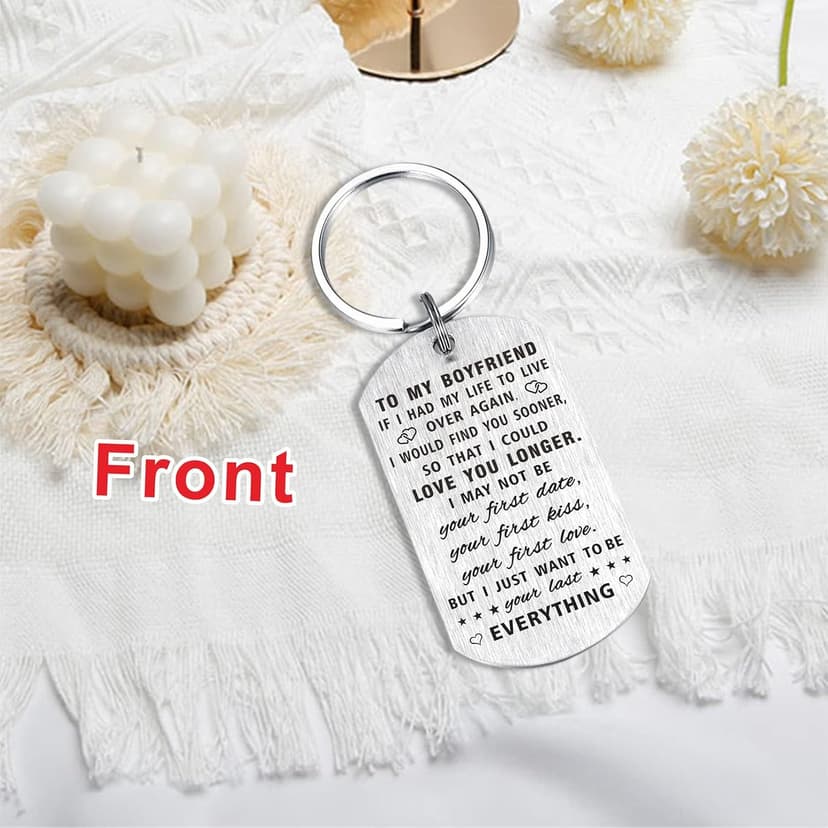 Yobent I Love You Boyfriend Gifts, Personalized Boyfriend Birthday Wedding Anniversary Present from Grilfriend