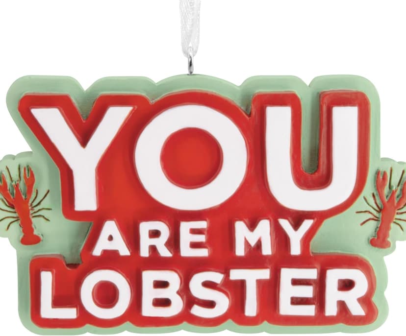 Hallmark Friends You are My Lobster Christmas Ornament, TV Show Gifts