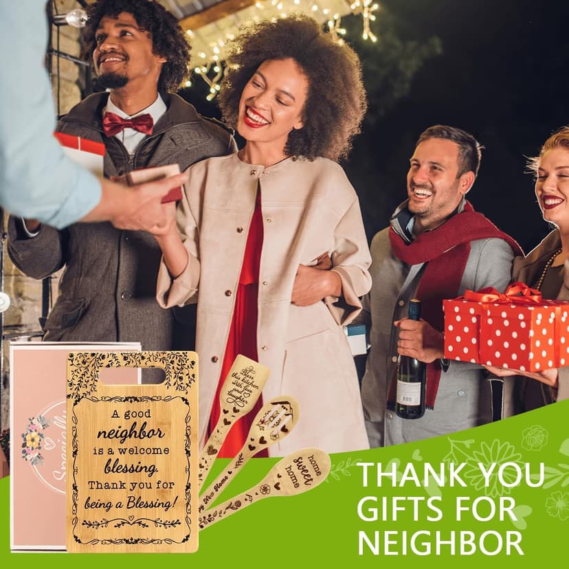 Neighbors Christmas Gifts Best Neighbor Ever Gift New Housewarming Ideas for Moving Away Neighbor Birthday Christmas Appreciation Gift for New Neighbor Cutting Boards for the Kitchen