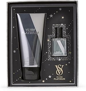 Victoria's Secret Platinum Mini Fragrance Duo Gift Set, Cologne & Travel Lotion