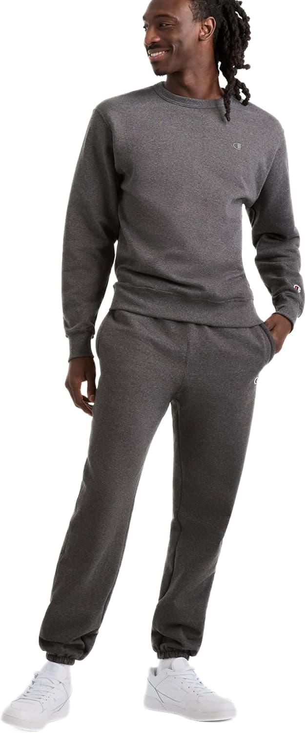 Champion Men's Sweatpants, Fleece, Comfortable Relaxed-bottom Pants for Men (Reg. Or Big & Tall)