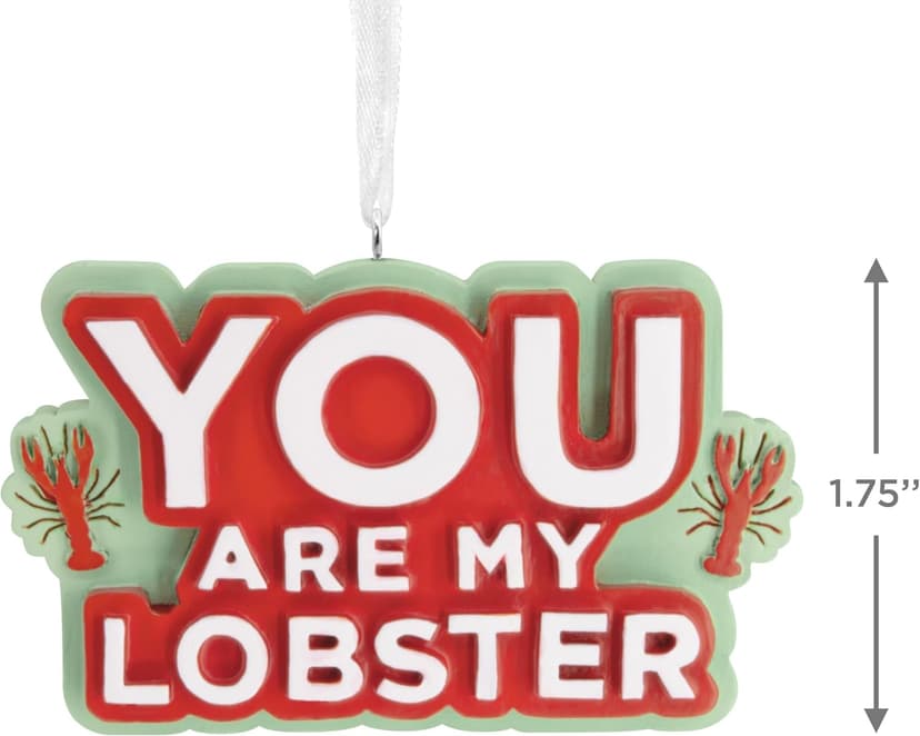 Hallmark Friends You are My Lobster Christmas Ornament, TV Show Gifts