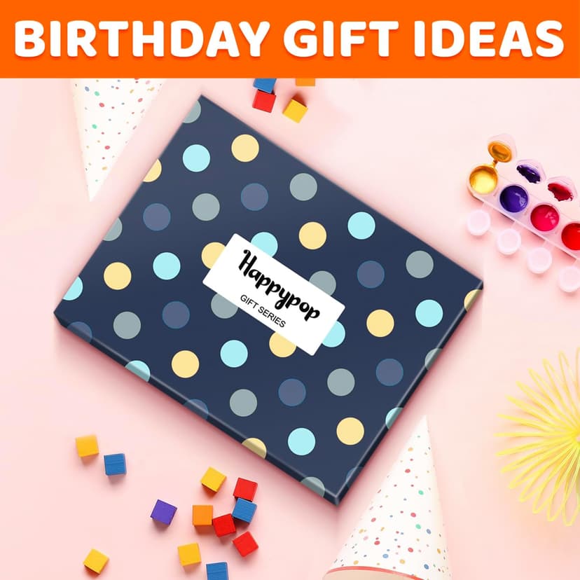 HAPPYPOP Birthday Gifts for Mom Dad - Ideal Socks for Seniors in 50s with Greeting Card