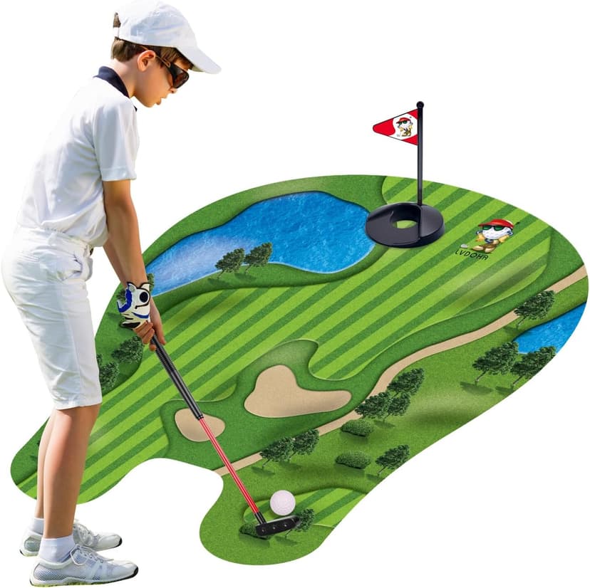 Toilet Golf, Toilet Golf Game Mini Golf - Gag Gifts for Men - Funny Dad Gifts, Funny Gifts for Men Boyfriend Brother, White Elephant Gifts for Adults