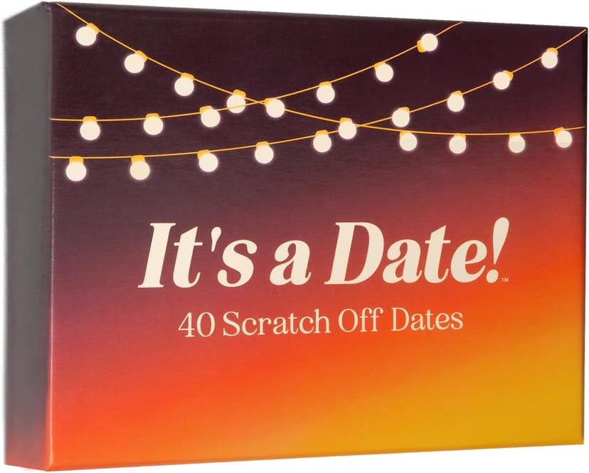 40 Fun and Romantic Scratch Off Date Night Ideas for Him, Her, Girlfriend, Boyfriend, Wife, Husband & Couples, for Men for Women