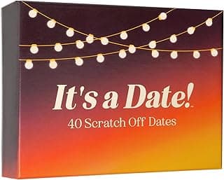 40 Fun and Romantic Scratch Off Date Night Ideas for Him, Her, Girlfriend, Boyfriend, Wife, Husband & Couples, for Men for Women
