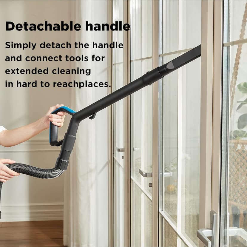 Eureka NEU10AE5 Powerful Bagless Upright Vacuum Cleaner Carpet and Floor, AirSpeed Ultra-Lightweight Vacuum Cleaner, w/ Replacement Filter, Blue