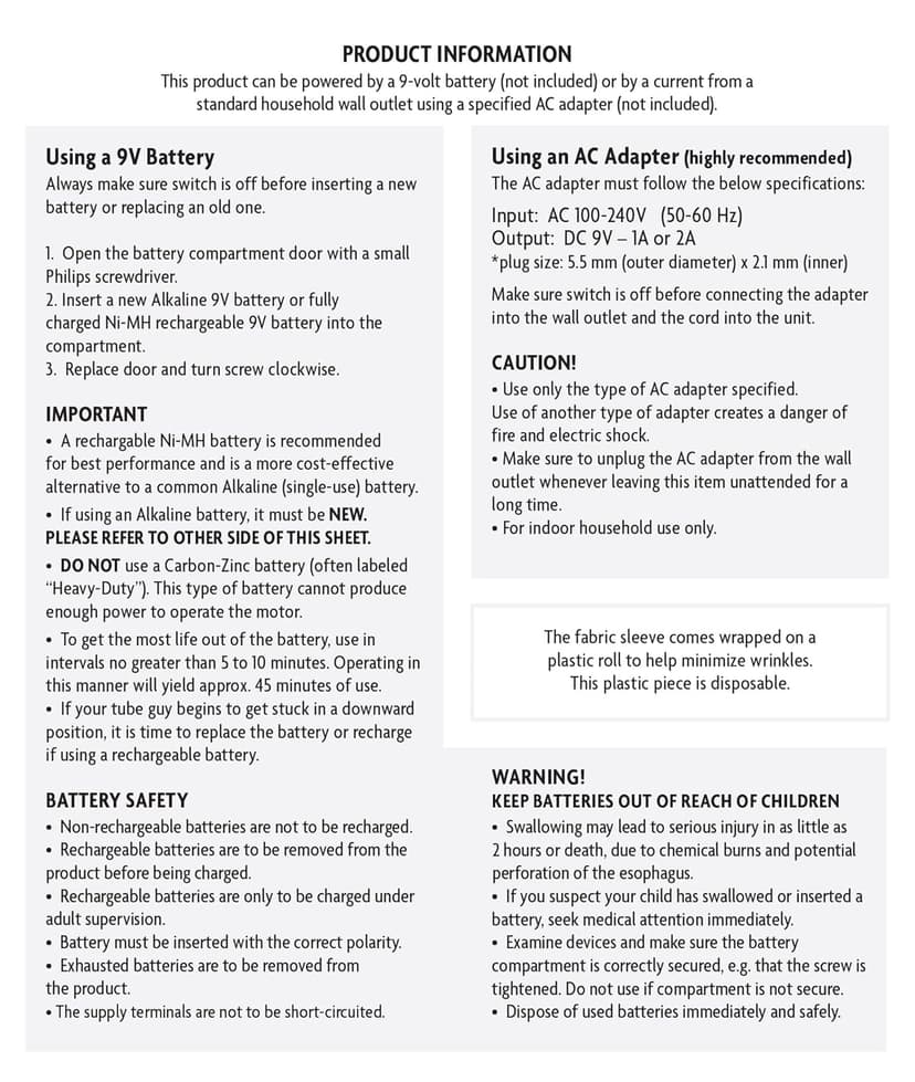 Wacky Waving Inflatable Tube Guy: (The Original) (RP Minis)