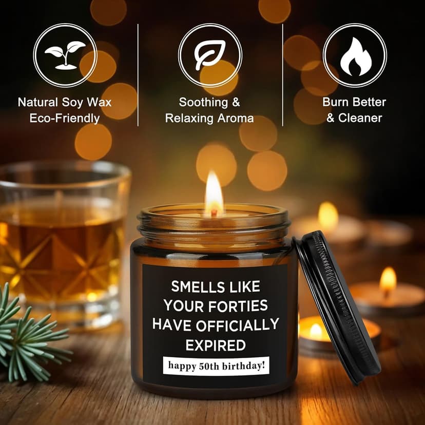 50th Birthday Gifts for Him Cool Gifts for 50 Year Old Man Happy 50th Birthday Decorations for Men Vintage 1975 Wine GlassToilet Paper Roll Novelty Socks Funny 50 Year Old Gift ideas for Mens