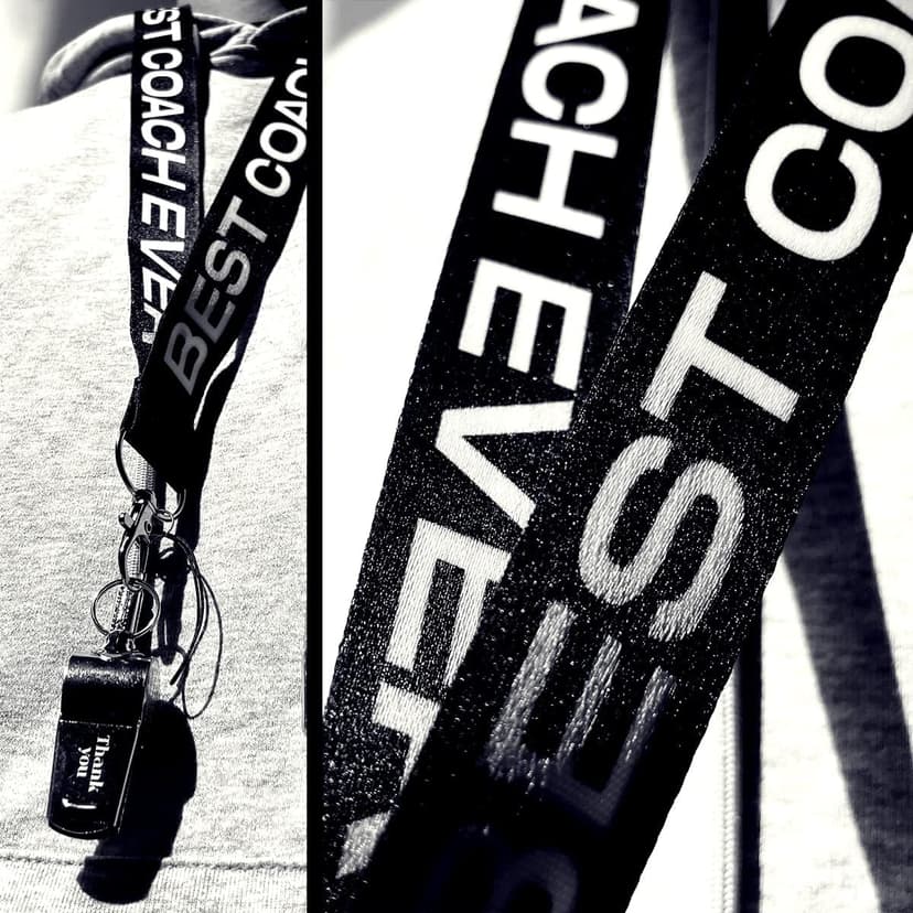 Whistles with Lanyard, Coach Whistle, Gifts, Coach Gifts for Men Women-2