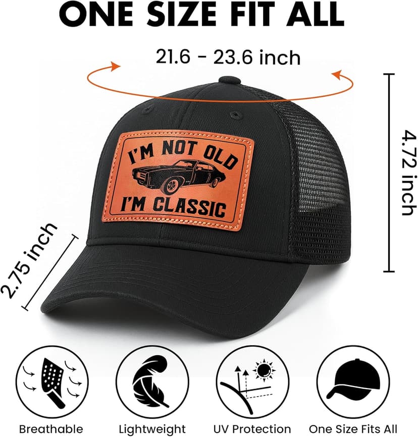 Birthday Gifts for Men Unique - Dad Birthday Gift, Gifts for Dad for Birthday, Fathers Day, Christmas - Cool Mens Gifts Ideas, Mens Birthday Gift Ideas - for Him, Grandpa, Men, Dad Hat