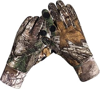 EAmber Camouflage Hunting Gloves Full Finger/Fingerless Gloves Pro Anti-Slip Camo Glove Archery Accessories Hunting Outdoors