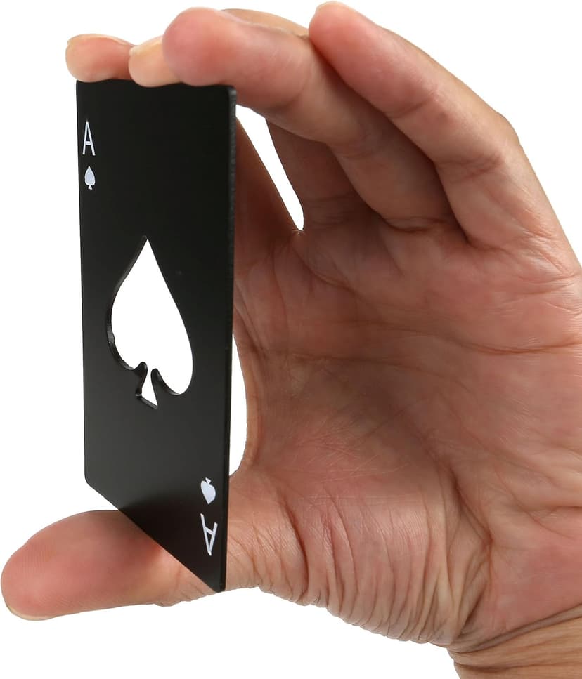 Card Bottle Opener, Yoption 10 Pcs Stainless Steel Credit Card Size Beer Bottle Can Cap Opener for Wallet Pocket Wedding Party Groomsmen Birthday Gifts