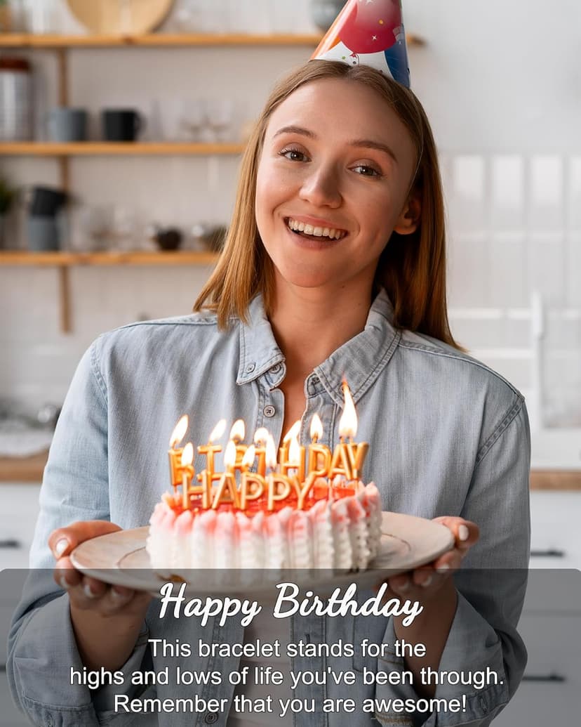 Tarsus Birthday Gifts for Women, Through The Waves of Life, Birthday Bracelet for Women Friend Sister Daughter Mom Grandma...