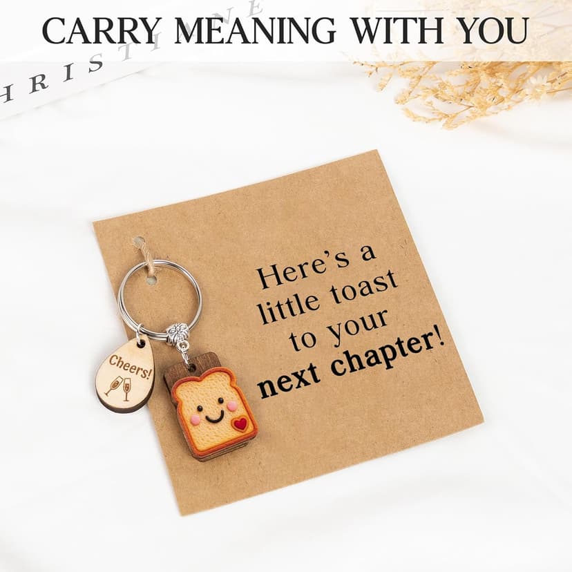 Keychain Gifts for Women, Divorce Present for Women, Gifts for Teenage Girls, New Job, New Beginnings Gift for Woman